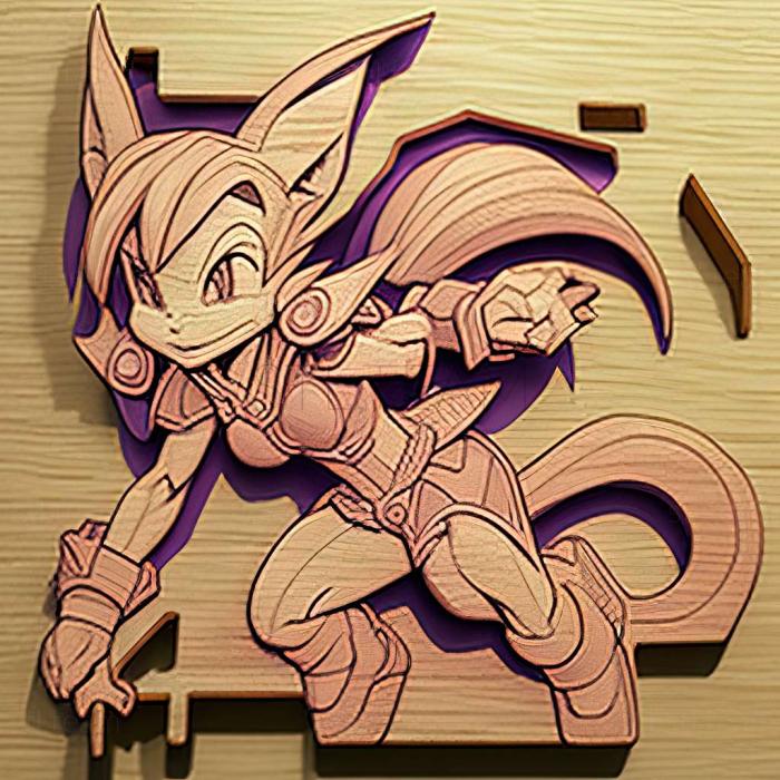 3D model Freedom Planet 2 game (STL)